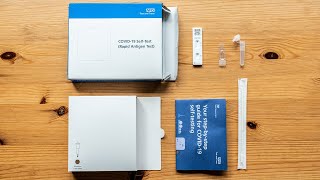 How to do a COVID19 Self Test rapid antigen test [upl. by Huntington]