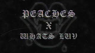 Peaches x Whats Luv Justin Bieber MashUpRemix [upl. by Gil]