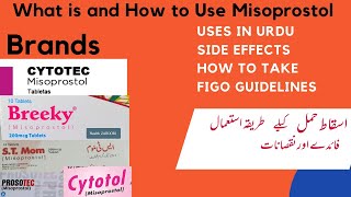 Breeky Cytotec or ST mom Misoprostol 200mcg Uses in UrduHindi Hamal Zaya karne ka tariqa [upl. by Procto994]