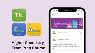 Introducing the NEW Higher Chemistry Exam Prep Course [upl. by Ahders]