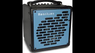 Henriksen quotThe Bluquot Demo amp Review  2019 NAMM Show at Marchione Guitars Booth [upl. by Lacefield]