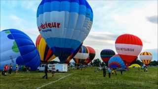 Gatineau Balloon Festival  Montgolfieres de Gatineau 2013 HD 1080p  Time Lapse [upl. by Ennayelsel]