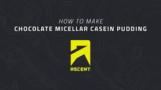 How To Make Micellar Casein Pudding  Ascent Protein [upl. by Alexandros]