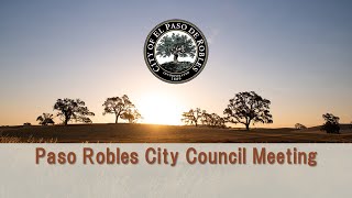 September 26 2023 Paso Robles City Council Special Meeting District 1 Vacancy Interviews [upl. by Eatnoj382]