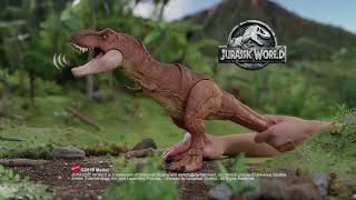 Jurassic World  Thrash ‘N Throw TRex™ Figure Official TV Commercial 30  Mattel Action [upl. by Aivatnohs]