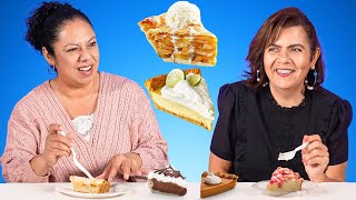 Mexican Moms Rank Holiday Pies [upl. by Ardnoel]