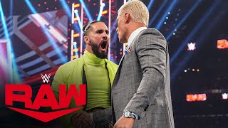 Cody Rhodes amp Seth Rollins to confront The Rock amp Roman Reigns on SmackDown Raw March 4 2024 [upl. by Anselmi]