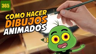 COMO HACER DIBUJOS ANIMADOS  CREA TU PROPIO PROYECTO DE ANIMACION  PARTE 1 [upl. by Aniahs451]