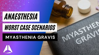 Myasthenia Gravis Anaesthesia Final Exam Case  anesthesia myastheniagravis anesthesiology bjaed [upl. by Siderf773]