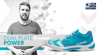 hummel DUAL PLATE POWER  Review Handballschuhe 201920 [upl. by Weissman]