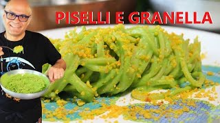 Pasta e Piselli con GRANELLA tostata ricetta pasta e piselli [upl. by Navets313]