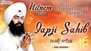 Japji Sahib Full Live Path Bhai Manpreet Singh Ji Kanpuri  Nitnem  New Shabad Gurbani Kirtan Live [upl. by Latrice]