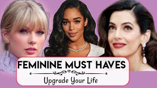 10 Feminine MUST Haves for Highly Feminine Women Start Here to Upgrade Your Life in 2024 [upl. by Cerf]