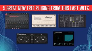 5 GREAT NEW FREE Plugins from this Last Week [upl. by Atirihs]