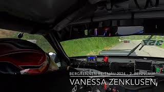 Vanessa Zenklusen  Onboard Bergrennen Reitnau CH 2024 [upl. by Enymzaj]