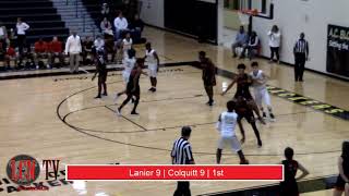 Lanier County Bulldogs Basketball Vs Colquitt [upl. by Sheff598]