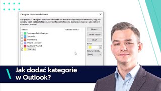 Jak dodać kategorie w Outlook tutorial [upl. by Rowney]