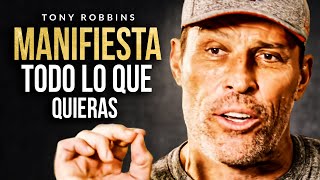 MANIFIESTA TODO LO QUE DESEES  Uno de los mejores discursos de Tony Robbins [upl. by Annaya]