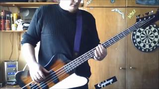 Mastodon  Crystal Skull Bass Cover [upl. by Chapell]