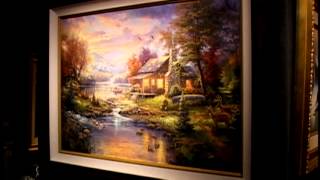 Painter Thomas Kinkade dies at age of 54 [upl. by Trefor456]