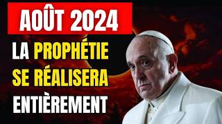 PAPE FRANÇOIS Le sombre présage pour 2024 se préparer à la PROPHÉTIE de MALACHIE [upl. by Eliath]