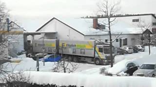 LKW steckt im Schnee fest [upl. by Monson215]