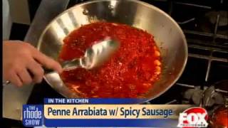 Cooking Penne Arrabiata with Spicy Sausage [upl. by Hyams]