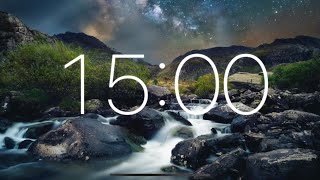 15 Minute Timer  Relaxing Zen Music [upl. by Assilen523]