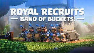 Clash Royale Introducing Royal Recruits New Card [upl. by Tiat]