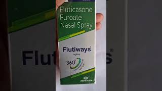 FLUTIWAYS NASAL SPRAY  USES SIDE EFFECTS AND BENEFITS  MEDICIN [upl. by Joslyn]