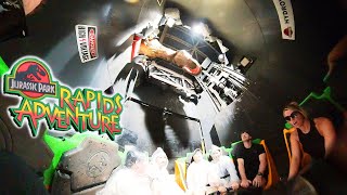 Jurassic Park Rapids Adventure 4K POV  Universal Studios Singapore [upl. by Alina]