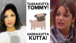 Tuada Kutta Tommy Sada Kutta Kutta  Tommy  Shehnaaz Gill  Yashraj Mukhate Shorts [upl. by Ydnys148]