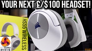 Corsair HS55 Wireless Review With Mic Test [upl. by Tearle300]