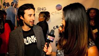 Josh Zuckerman Talks Pop vs Punk and His Role as John Holmstrom [upl. by Karlie]