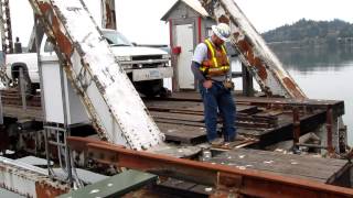 Port reopens Coos Bay Rail Bridge [upl. by Idoux750]