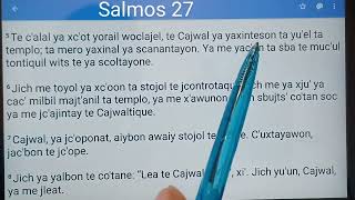 Salmos 27 en tzeltal [upl. by Hermann]