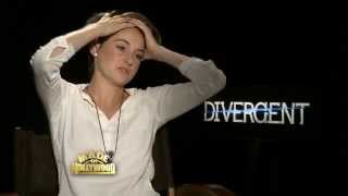 Shailene Woodley Interview Divergent [upl. by Rehpetsirhc67]