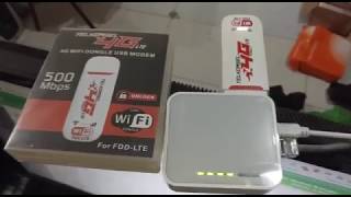 Testing Modem USB 4G Xidol K5188 with TPLINK Router TLMR3020 [upl. by Esinyt]