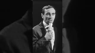 Charles Aznavour quotLes Comédiensquot chanson [upl. by Vernita913]