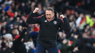 Ralf Rangnick Reaction To Fred Goal vs Crystal Palace  IMAGE [upl. by Meehaf351]