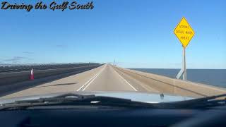 Learn while we cross the Lake Ponchartrain Causeway Bridge [upl. by Suilienroc698]