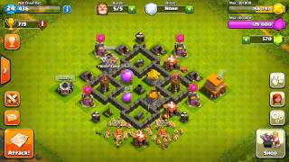 Clash of Clans  Best Town Hall 4 Defense Base Design [upl. by Sula]