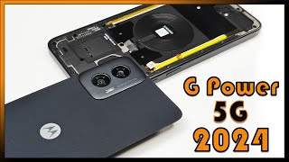 Motorola Moto G Power 5G 2024 Teardown Disassembly Phone Repair Video Review [upl. by Anahcar937]