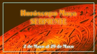 Horóscopo Maya Serpiente  Características [upl. by Anhej]