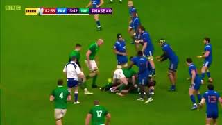 Johnny Sexton’s Drop Goal Is So Much Better With The Titanic Music 6 Nations France v Ireland [upl. by Jeramey]