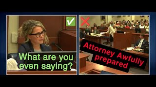 Ambers Lawyer Reads The DSM5 Diagnosis Wrongly  Dr Shannon CurryJohnny Depp amp Amber Heard Trial [upl. by Aihsinyt12]