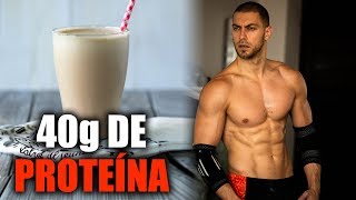 Batido de Proteína Natural sin Polvo para Aumentar Masa Muscular [upl. by Booze]