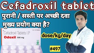 Cefadroxil 500 mg  cefadroxil tablet uses in hindi  odoxil 500 mg  droxyl 500 mg [upl. by Ynottirb]