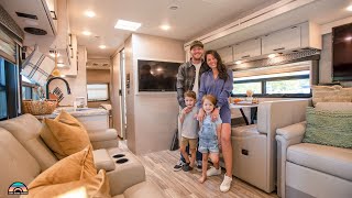 Full Time RV Life  Family of 4 in Class A RV [upl. by Latrina683]