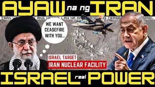 IRAN UMAYAW NA ISRAEL AYAW MAGPAAWAT TARGET ANG IRAN NUCLEAR SITE CHINA KUMAMPI SA IRAN [upl. by Ellicec]